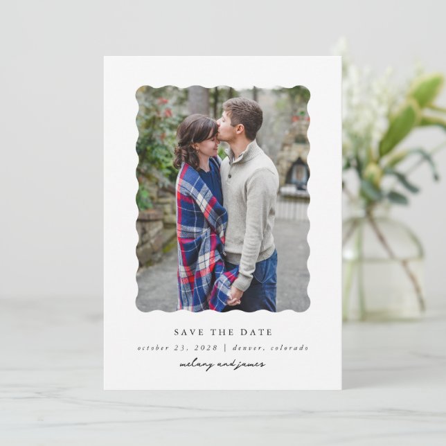 Reserva La Fecha Tipo moderno  (Anverso de pie)