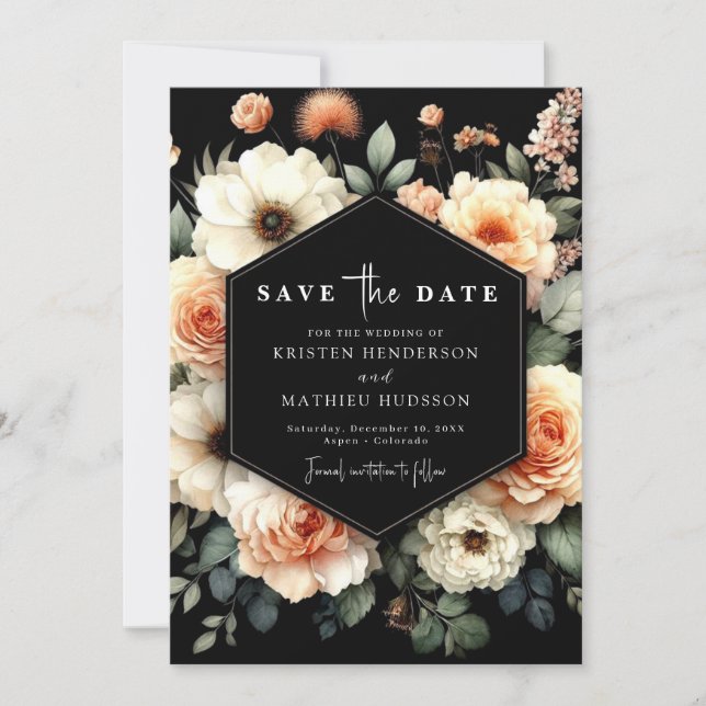 Reserva La Fecha Tipografía Boda de Cuchara caprichosa (Anverso)