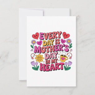 Reserva La Fecha Todos los Días es el Día de la Madre en mi Corazón