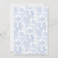 Toile floral victoriano en azul de Wedgewood