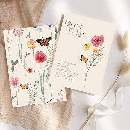 Reserva La Fecha Trama Sorpresa de Flores Silvestres Rosadas Amaril