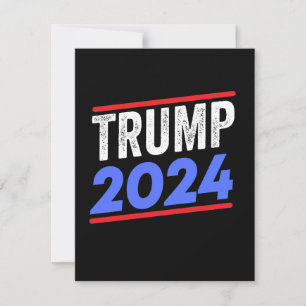 Reserva La Fecha Trump 2024 para la elección del presidente Donald 