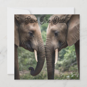 Reserva La Fecha "Trunk to Trunk: A Gentelphant Embrace"