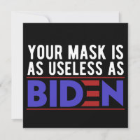 Tu Máscara Es Tan Inútil Como Biden