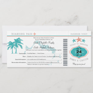 Reserva La Fecha Turcas y Caicos Salven el pase de embarque