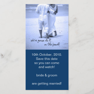 Reserva La Fecha ¡Vamos a hacerlo en la playa!