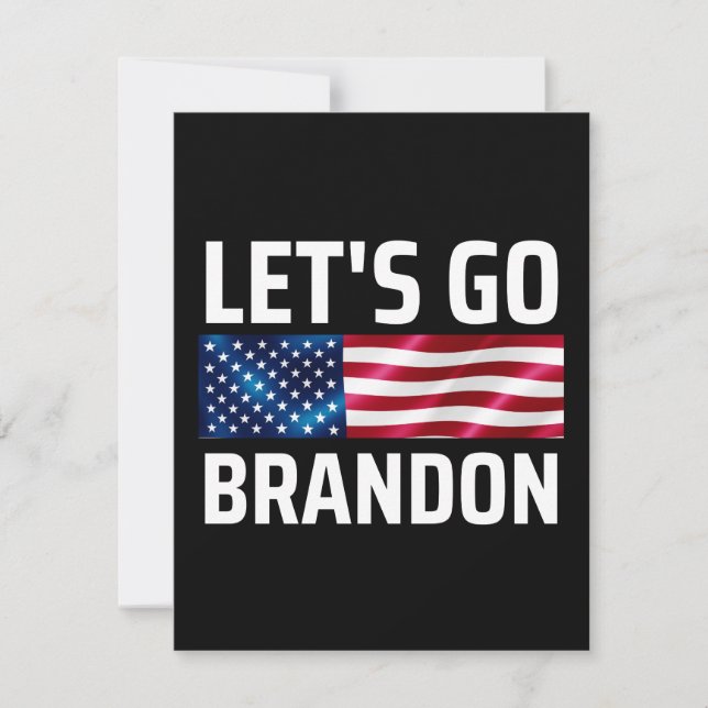 Reserva La Fecha vamos brandon vamos brandon vamos brandon (Anverso)