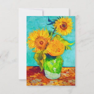 Reserva La Fecha Van Gogh Sunflowers 