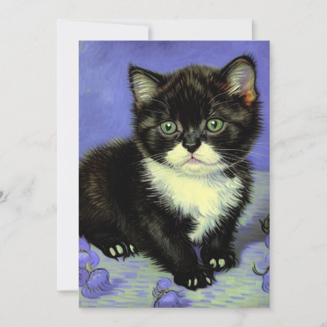 Reserva La Fecha Van Gogh Tuxedo Kitten (Anverso)