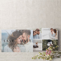 Reserva La Fecha Vellum Overlay Elegant Moderant 5 Photo Engagement