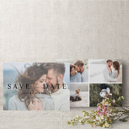 Reserva La Fecha Vellum Overlay Elegant Moderant 5 Photo Engagement
