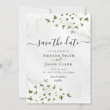 Verde de Salvia Botánica Follaje Rústico Con Foto