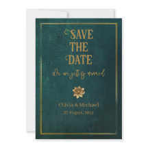 Verde oscuro vintage