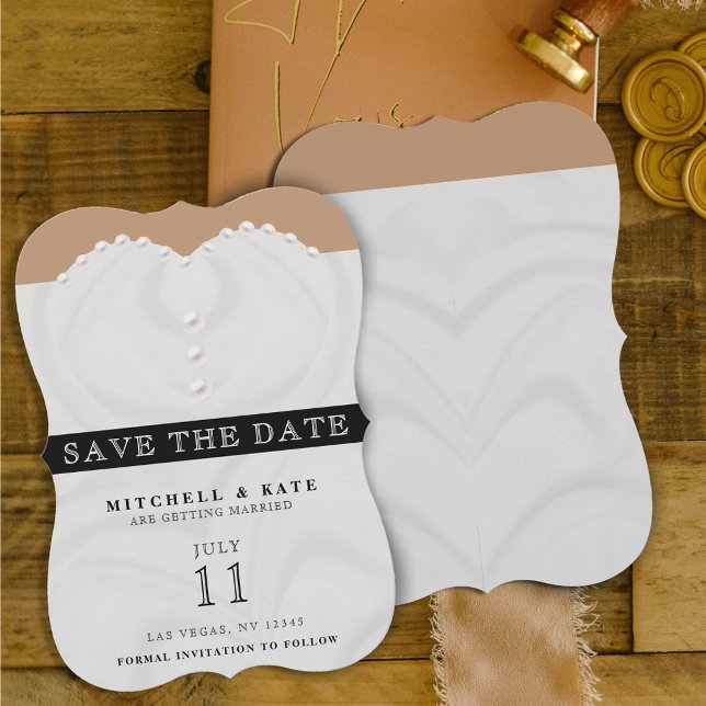Reserva La Fecha Vestido boda (Wedding Dress Save The Date
)