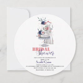 Reserva La Fecha Vestido de novia blanco de acuarela moderna con ca