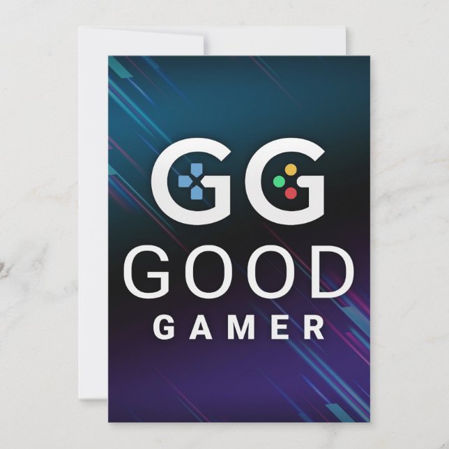 Reserva La Fecha Video de GG Good Gamer (Anverso)