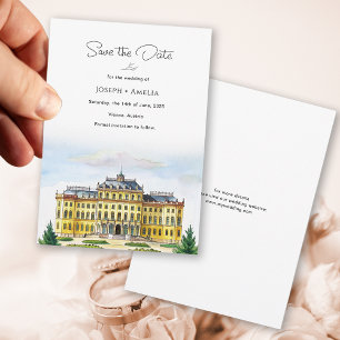 Reserva La Fecha Viena Austria Boda de Destino Salven la Fecha