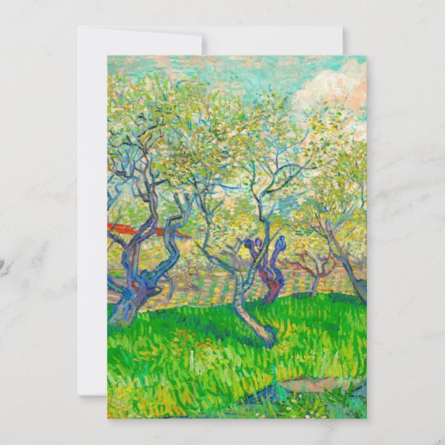 Reserva La Fecha Vincent van Gogh Orchard en Blossom (Anverso)