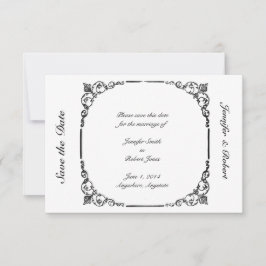 Reserva La Fecha Vintage Chandelier Save the Date