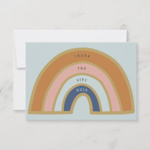 Reserva La Fecha Vintage Rainbow Gracias Cartas