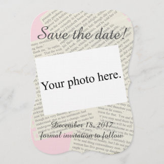 Reserva La Fecha Vintage "Save the Date"