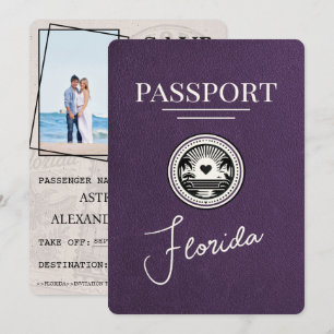Reserva La Fecha Violet Purple Florida Passport Ahorra La Fecha