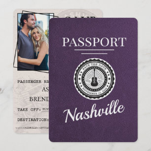 Reserva La Fecha Violet Purple Nashville Passport Guardar La Fecha