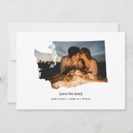 Reserva La Fecha Washington Save the Date Photo Card