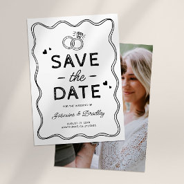 Reserva La Fecha Whimsical Doodle Boda