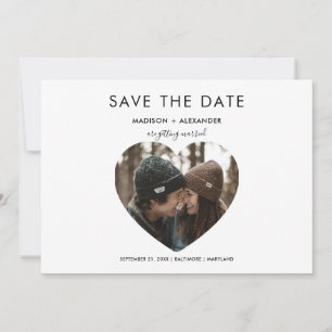 Reserva La Fecha Whimsical Heart Save the Date Photo