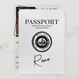 Reserva La Fecha White Reno Passport Guardar la fecha