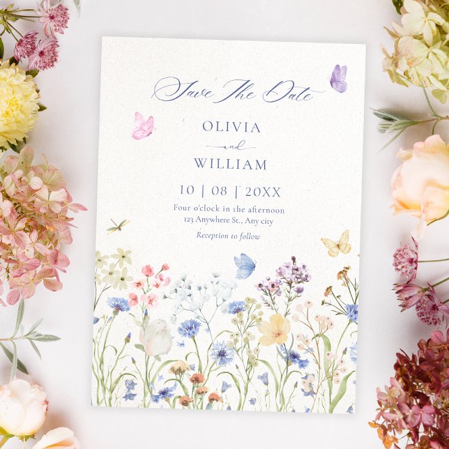 Reserva La Fecha Wild flowers wedding (Subido por el creador)