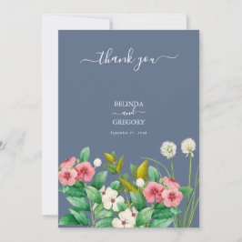 Reserva La Fecha Wildflowers Periwinkle Dusty Blue Boda