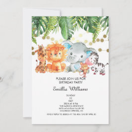 Reserva La Fecha Woodland Animals Adventure Baby Shower
