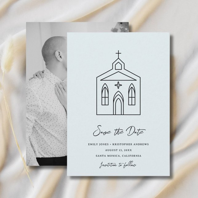 Reserva La Fecha Yendo a la Capilla Foto Boda  (Subido por el creador)