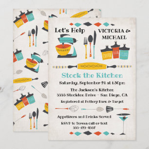Reserva las invitaciones a la ducha de cocina