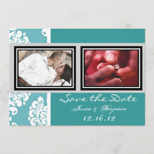 Reserva linda de la boda del vintage las tarjetas