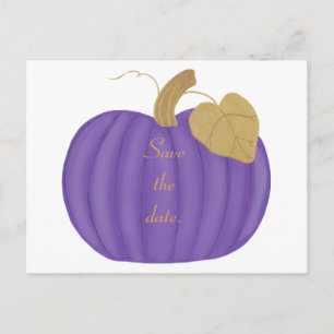 Reserva púrpura de la calabaza las postales de la