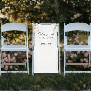 Reservado en memoria - Señal de asiento familiar p