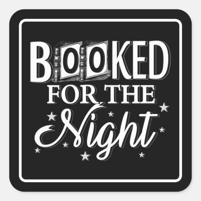 Reservado Para El Pegatina De La Plaza De La Noche (Anverso)