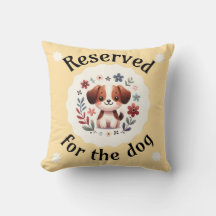 Reservado Para La Almohada Del Perro