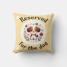 Reservado Para La Almohada Del Perro