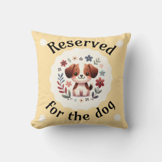 Reservado Para La Almohada Del Perro