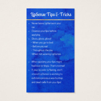 Reservado para RaniaLipSense Application & Tips Ca