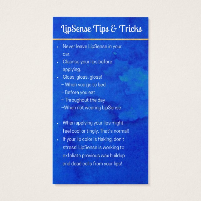 Reservado para RaniaLipSense Application & Tips Ca (Atrás)