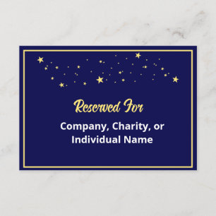 Reservado Personalizado azul elegante de la bolera