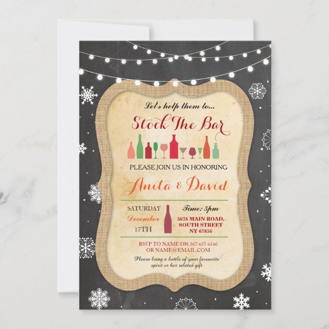 Reservar La Invitación A La Charla De Navidades De (Anverso)