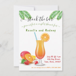 Reservar la invitación a la ducha del bar Naranja