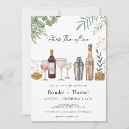 Reserve la invitación a la ducha de la pareja del