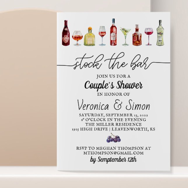 Reserve la invitación a la ducha de la pareja del  (Subido por el creador)
